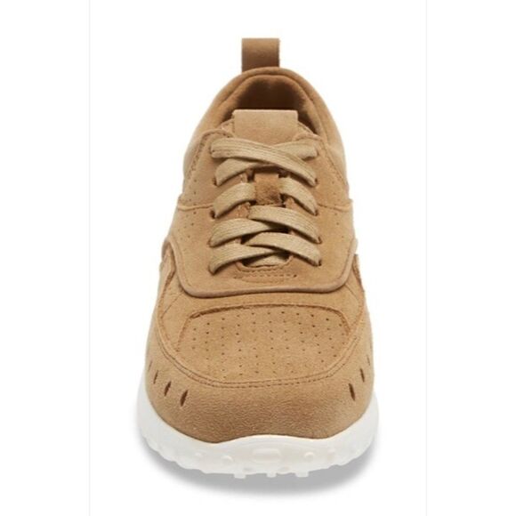 MATISSE Top Notch Sneaker In Tan Suede Size 8 - Picture 2 of 10